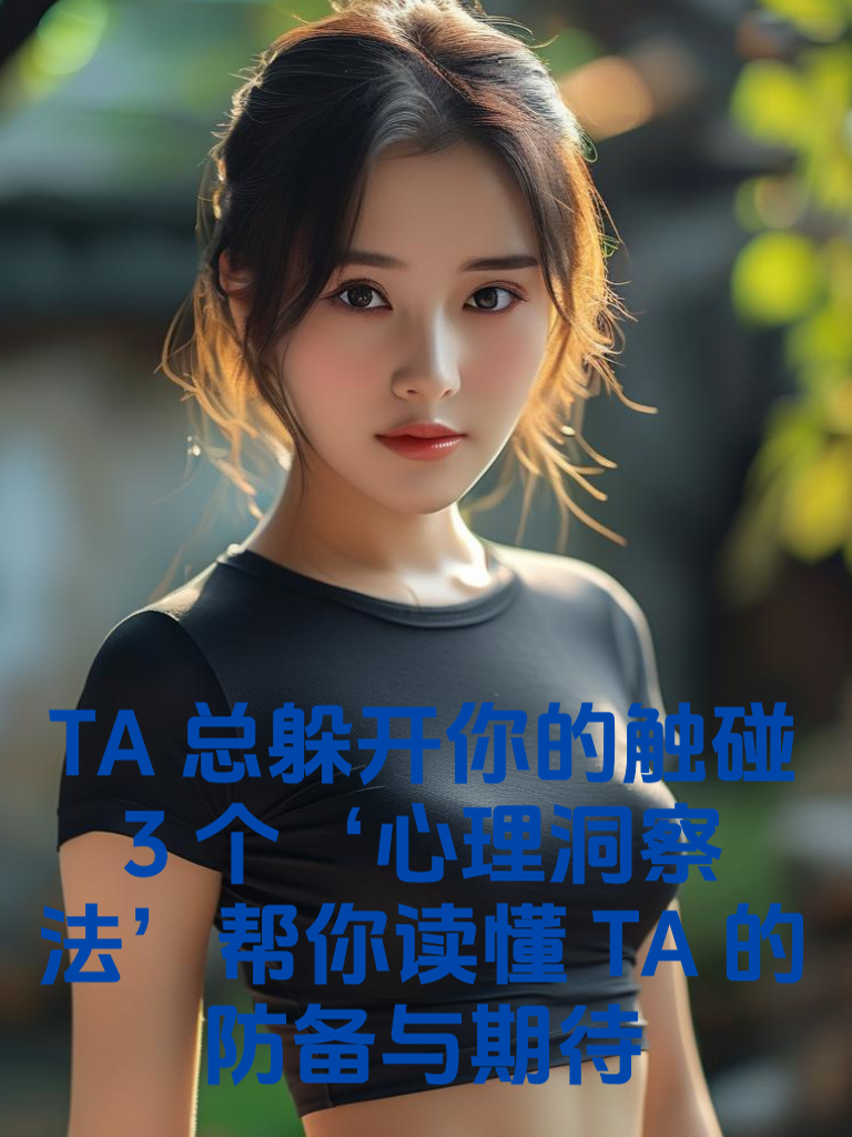 TA总躲开你的触碰？3个‘心理洞察法’帮你读懂TA的防备与期待