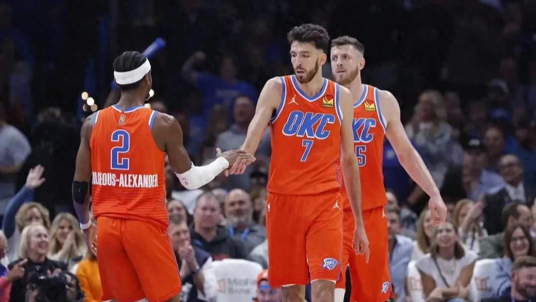 雷霆113-105胜森林狼，亚历山大40+6+6，哈腾15+7+2