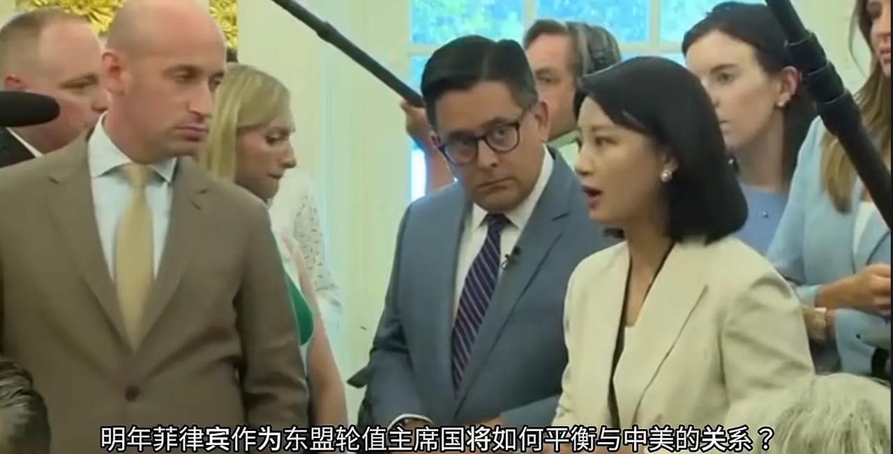 特朗普与马科斯没有被中国（香港）记者“设置”住，两只“老狐狸”机敏地跳过“陷阱”