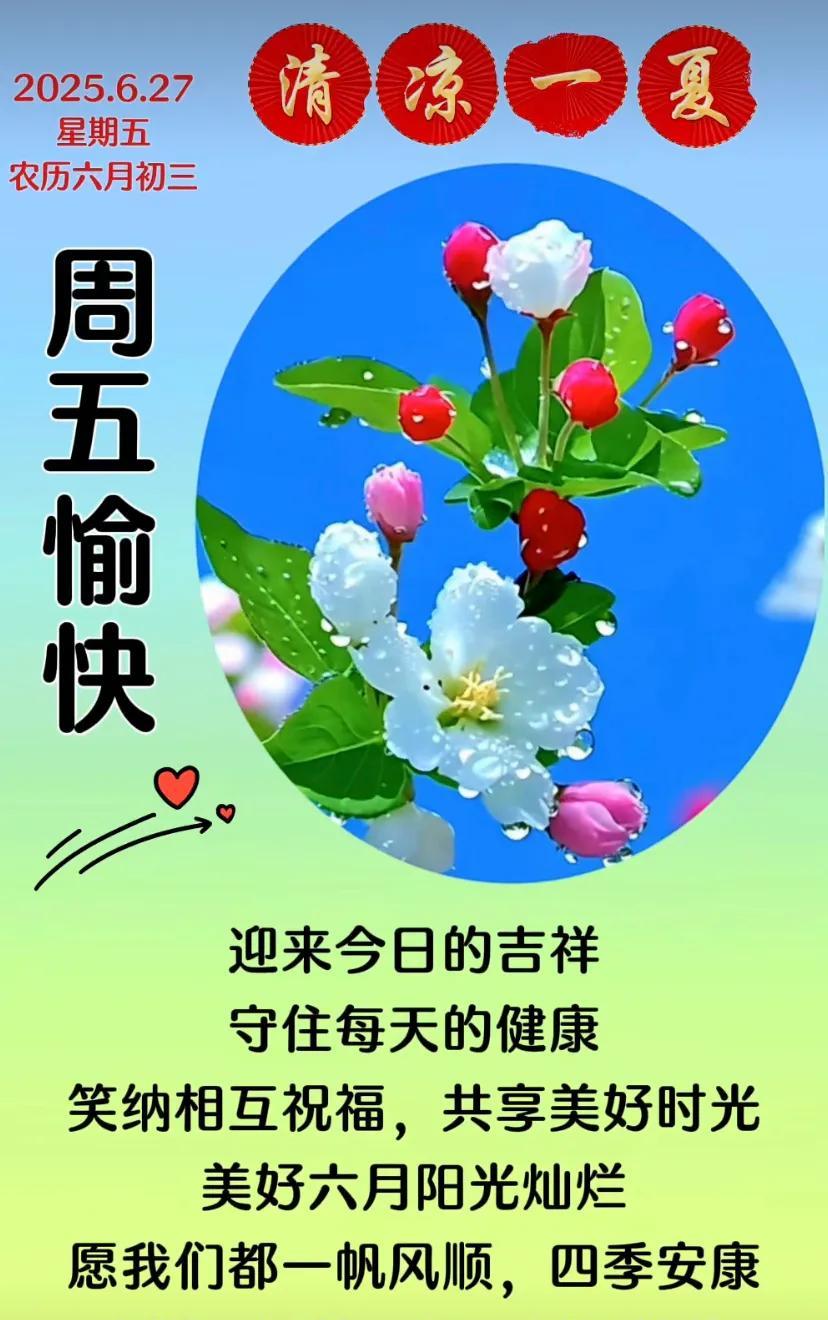 夏日清凉，莲花盛开，祝您幸福安康！