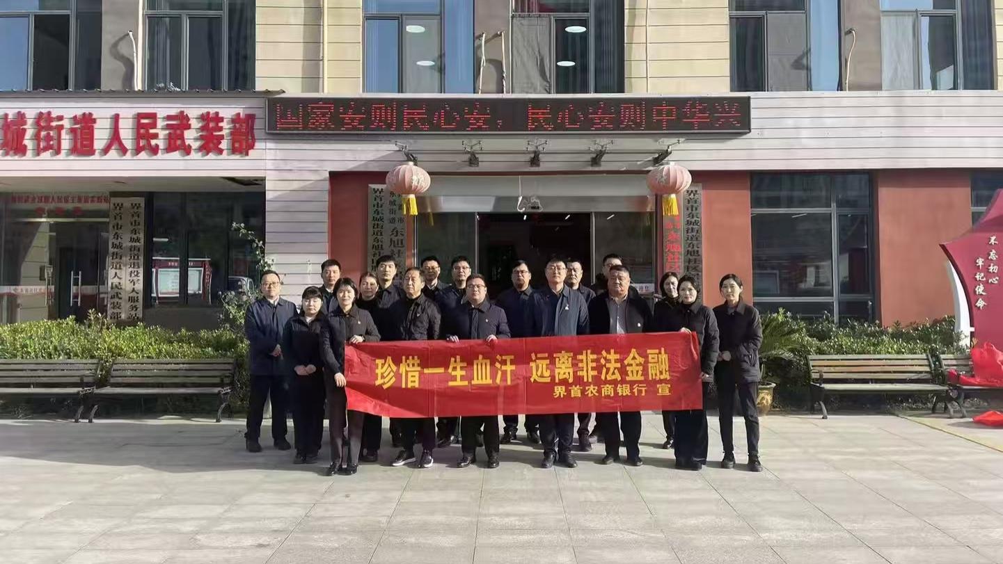 界首农商银行开展“创新发展 我当先锋”主题党日活动