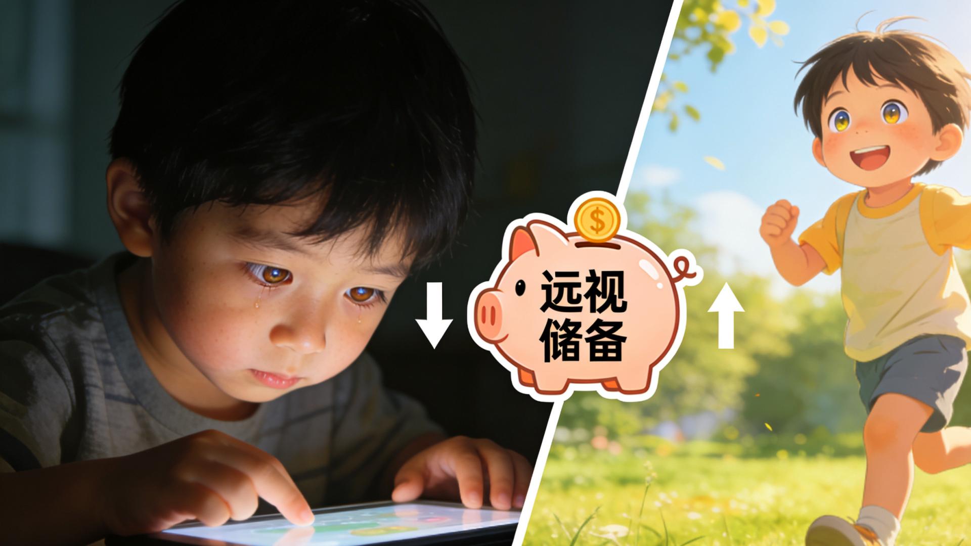 每天多做一件事，把宝宝的“视力存款”牢牢守住｜5个家庭护眼陷阱自查