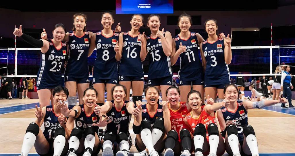 女排世界联赛美国站第4轮结束了，中国女排3-2美国女排（18-25、19-25、