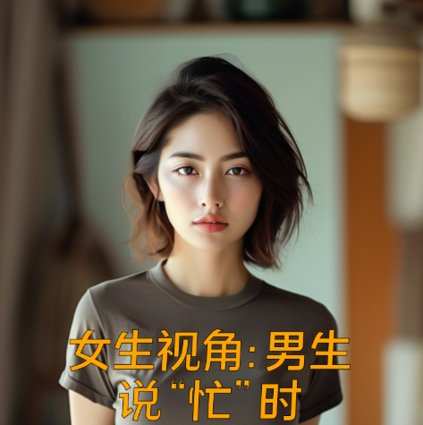 女生视角：男生说“忙”时，可能隐藏的几种心理
