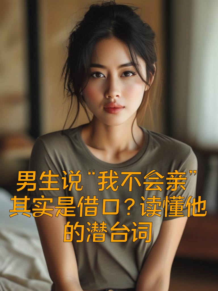 男生说“我不会亲”其实是借口？读懂他的潜台词