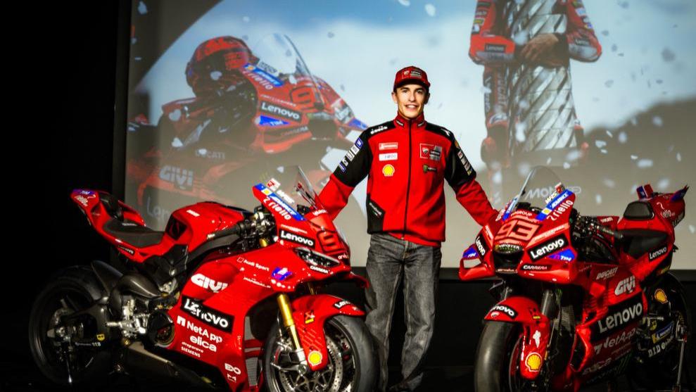 杜卡迪Panigale V4 Marc Márquez特别版亮相，293台全球限量！