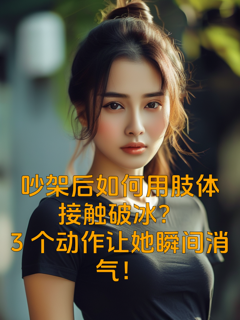 吵架后如何用肢体接触破冰？3个动作让她瞬间消气！