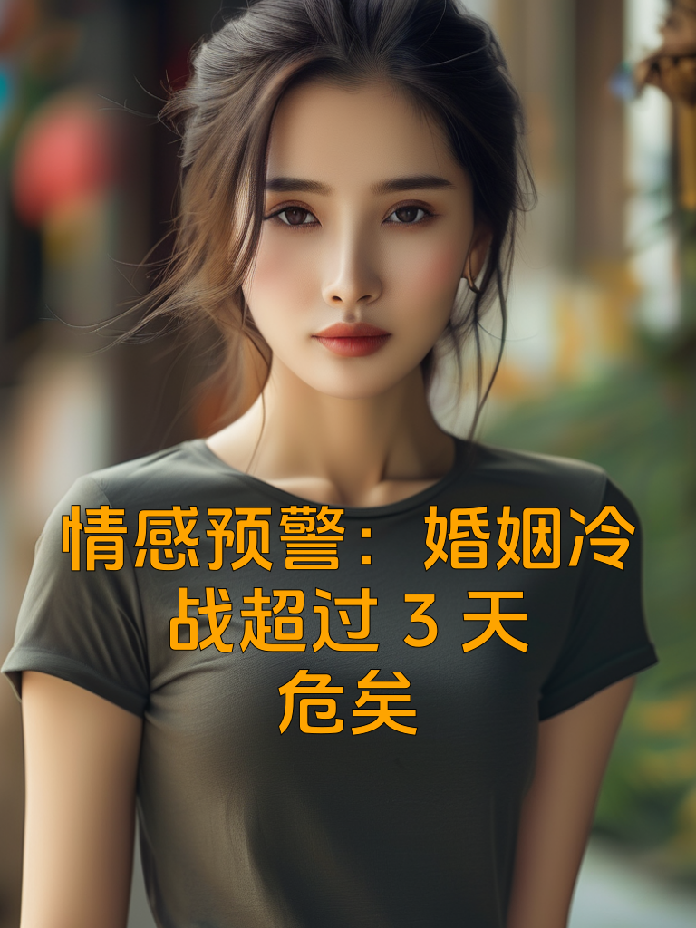情感预警：婚姻冷战超过3天，危矣