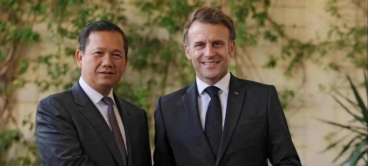 近期，泰柬边境争议持续升温。法国马克龙向柬埔寨洪玛奈承诺，愿提供与泰柬边境争议有