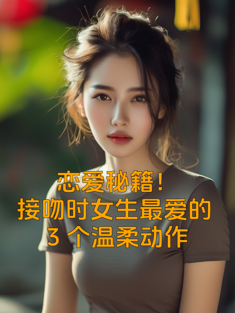 恋爱秘籍！接吻时女生最爱的3个温柔动作
