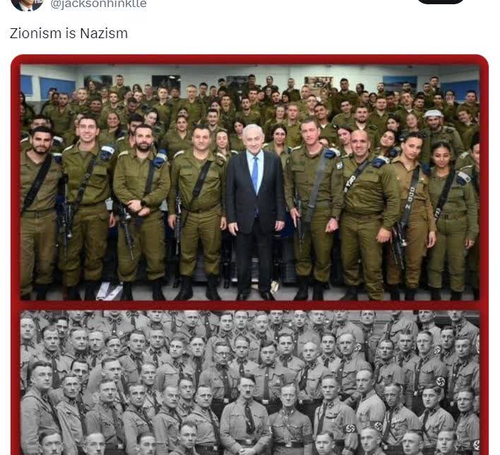 美国知名博主Jackson Hinkle：Zionism is Nazism（犹