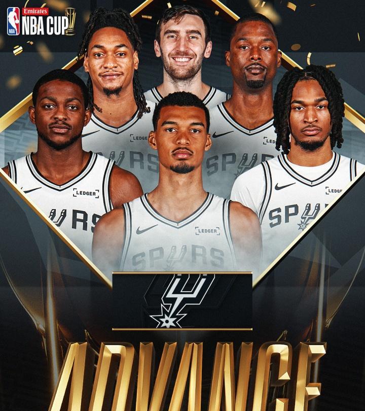 黑马出击、会师决赛
随着马刺111-109两分险胜雷霆，NBA杯半决赛全部战罢，