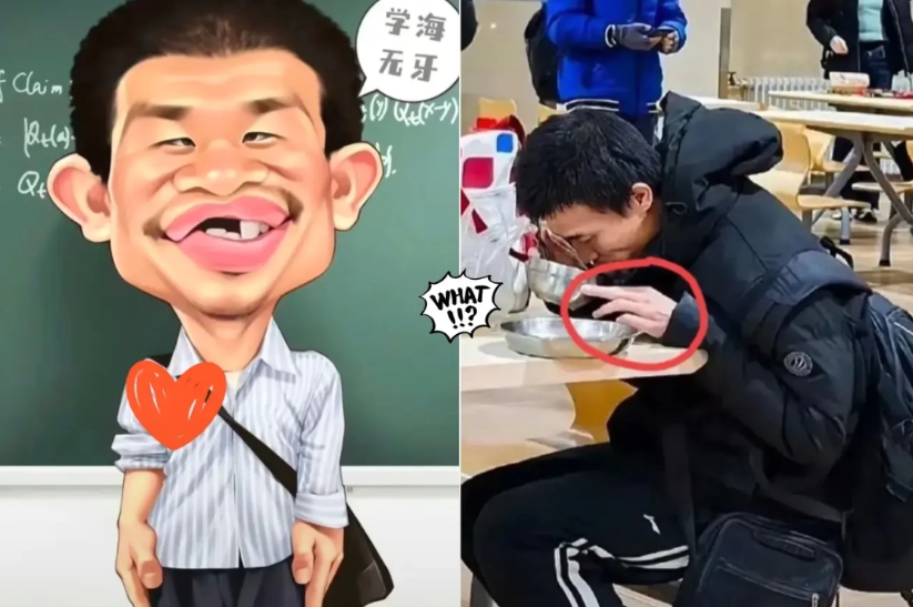 我的医生舅舅说，
韦东奕是得了一种病，
不是牙周炎，也不是营养不良，而是得了天才