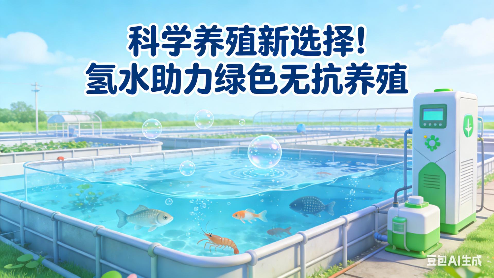 科学养殖新选择！氢水助力绿色无抗养殖