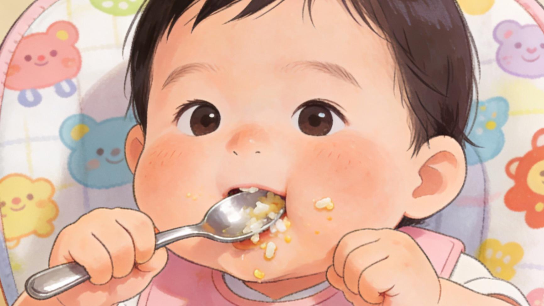 0-3岁辅食添加全攻略｜按阶段喂，娃长得好、不挑食！