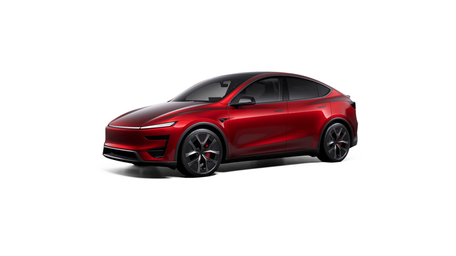 焕新Model Y的性能版终于来了，这前后包围看着比Model 3性能版带劲多了