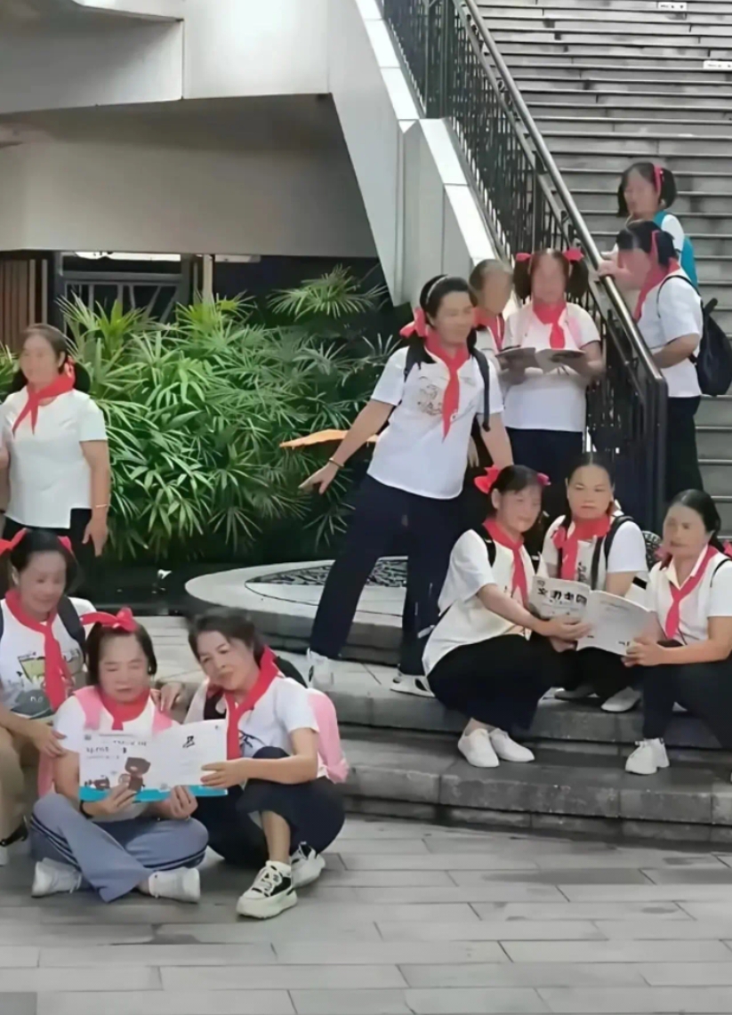中国大妈，确实有点神。 