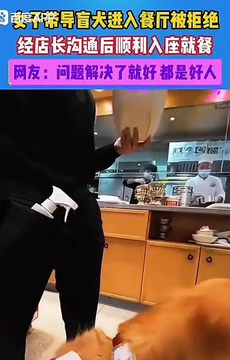 发现了没有？在国内很少看见有盲人或者其他的残疾人单独出行？
今天刷到一个视频，有