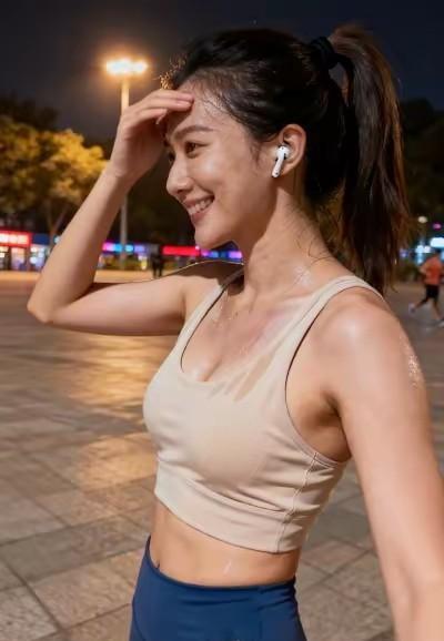 真的很健康，
每个人都要找到
适合自己的运动方式...！
