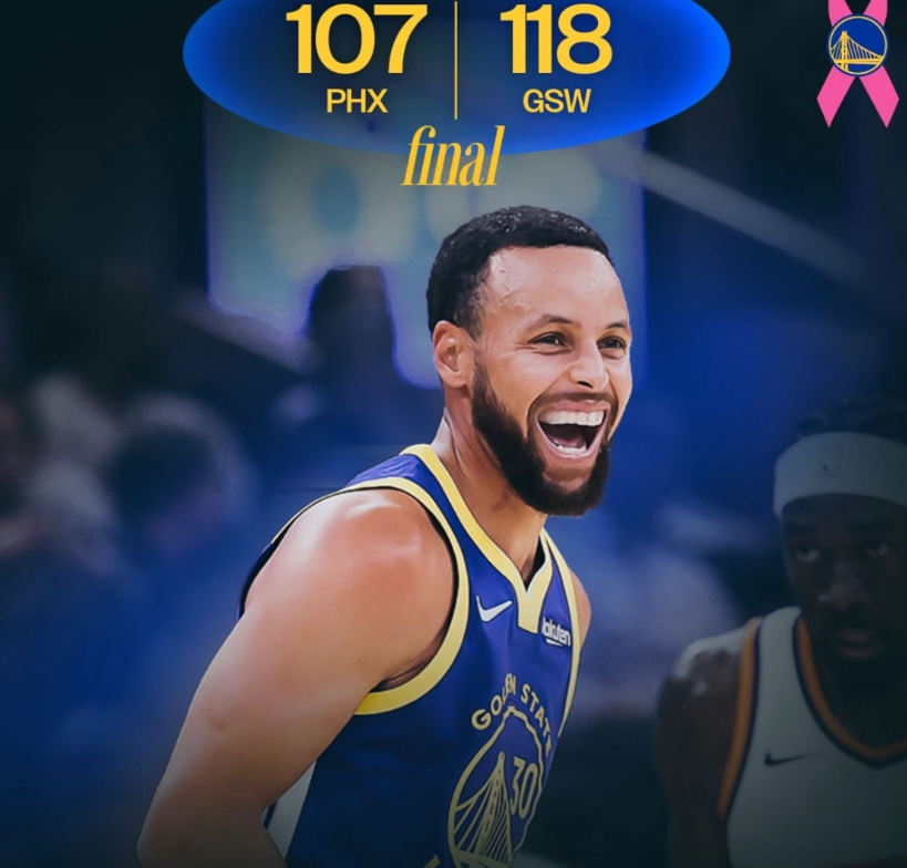 NBA常规赛焦点战落幕，勇士主场118-107击败太阳，终结两连败。库里贡献28