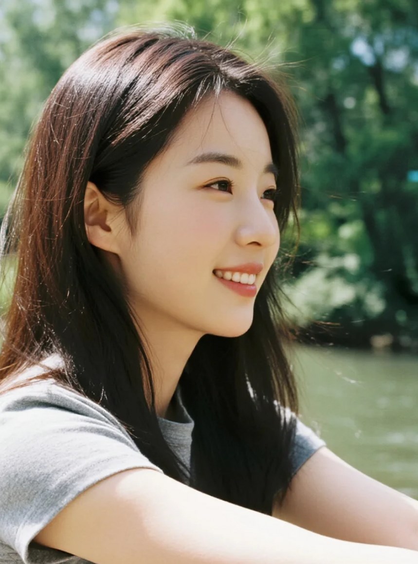 小姐姐的甜美笑容，比糖果还要诱人