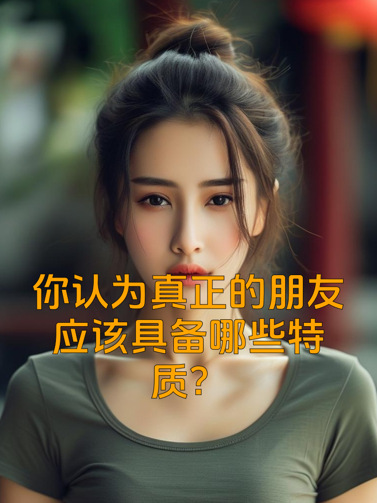 你认为真正的朋友应该具备哪些特质？