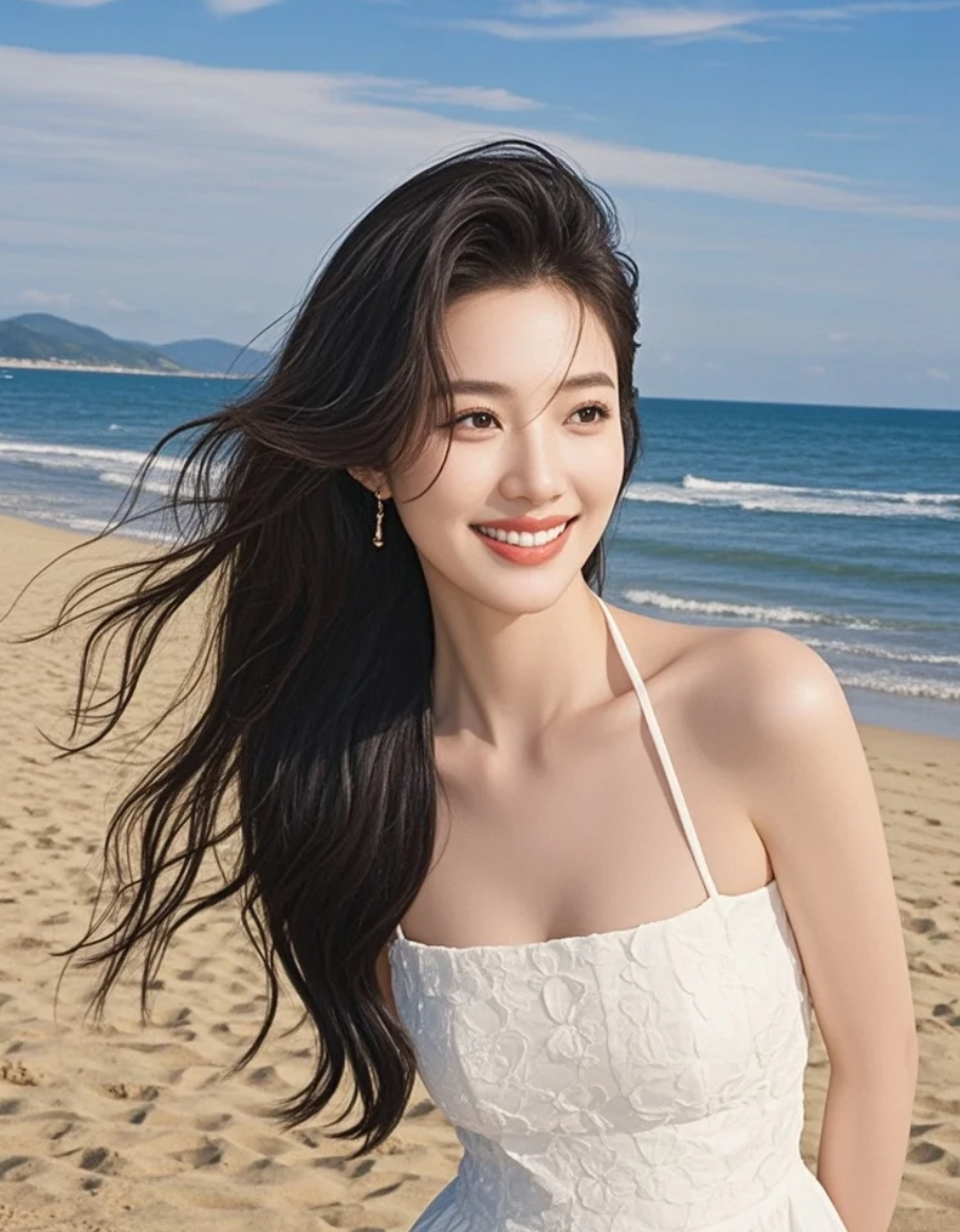 如海神之女，身披月光织就的纱