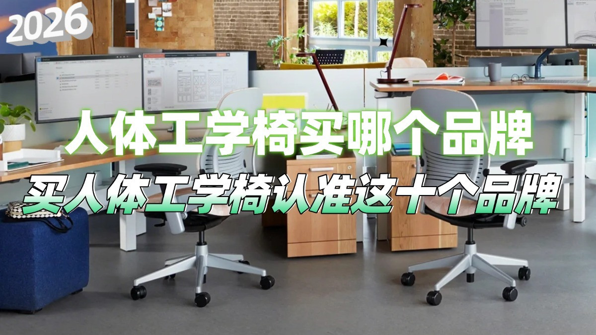 2026人体工学椅买哪个品牌？买人体工学椅认准这十个品牌