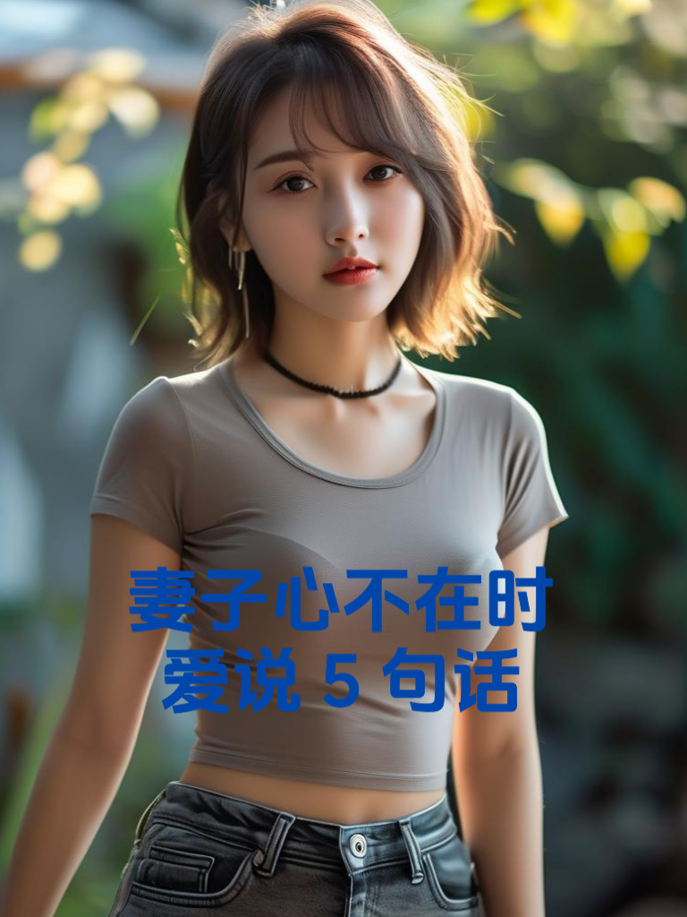 妻子心不在时，爱说5句话