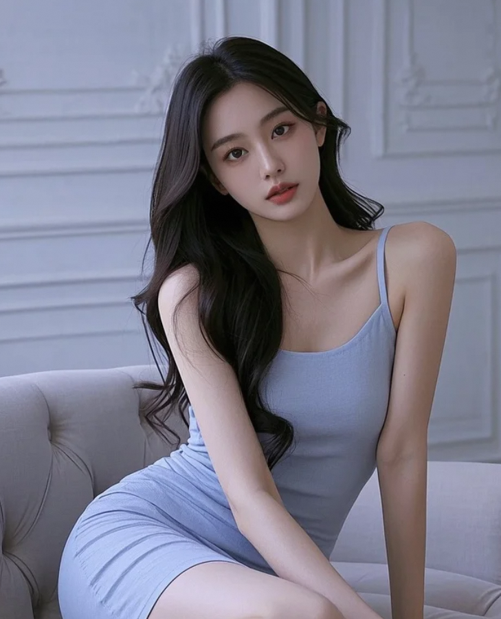 慵懒是她的姿态，清冷是她的底色，诱惑却是她的本能。