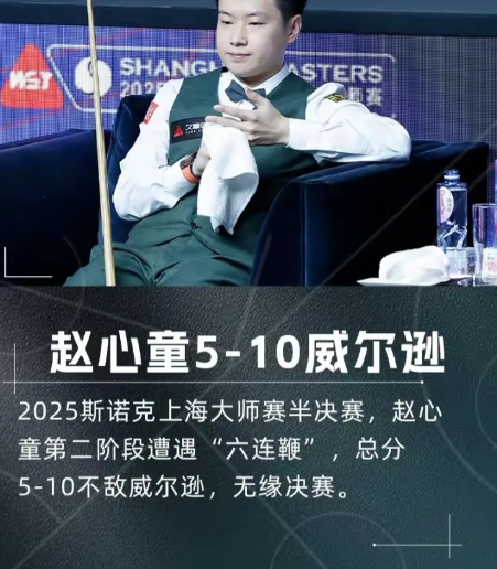 赵欣彤还是输了

他不是输给对手，也不是输给心态。

而是赵心童自得了
世锦赛冠