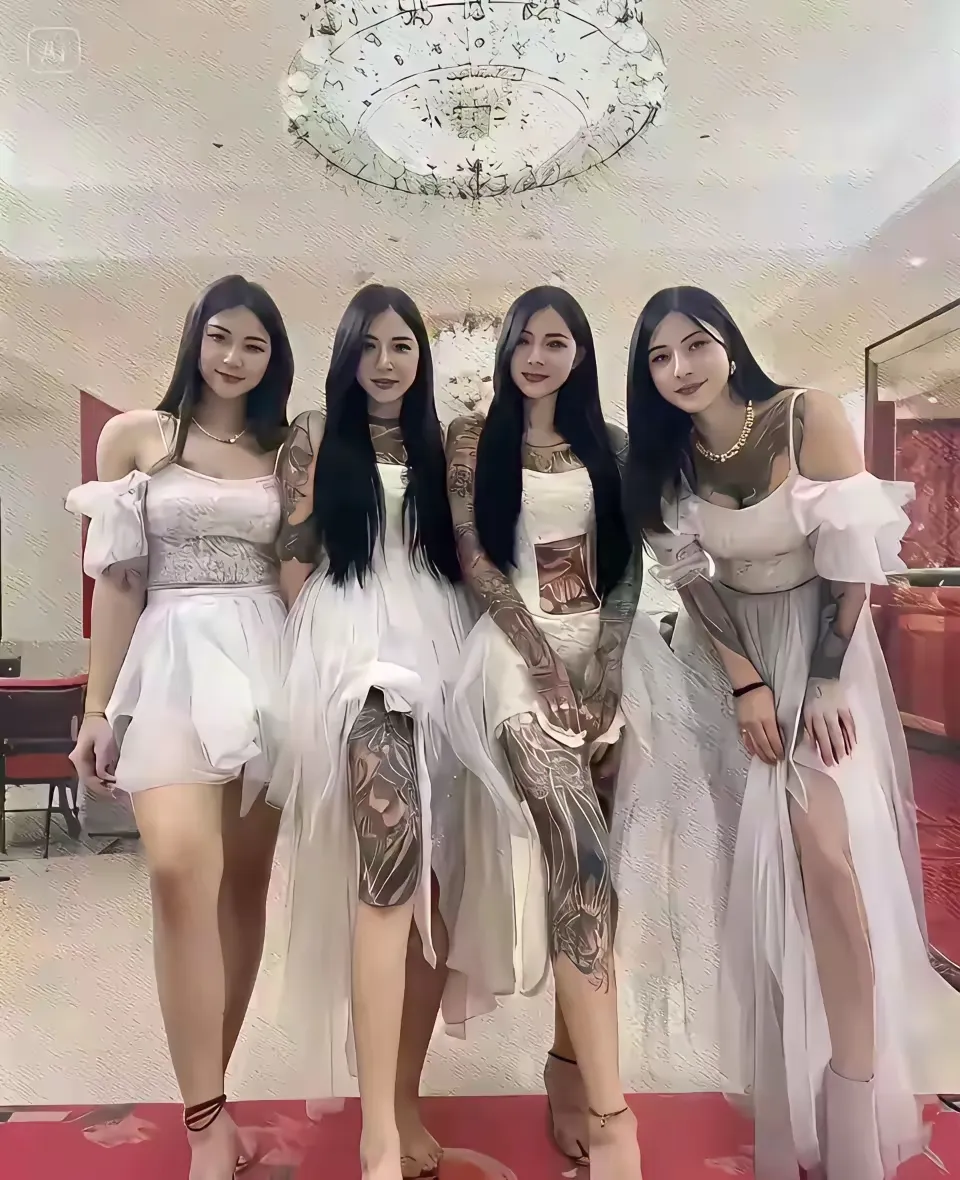 四个里面三个妖，
要讨老婆自己挑。