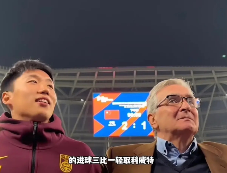 国足热身赛战胜科威特留了一手看来出线稳了。今天凌晨在迪拜的热身赛中国足上半场取得