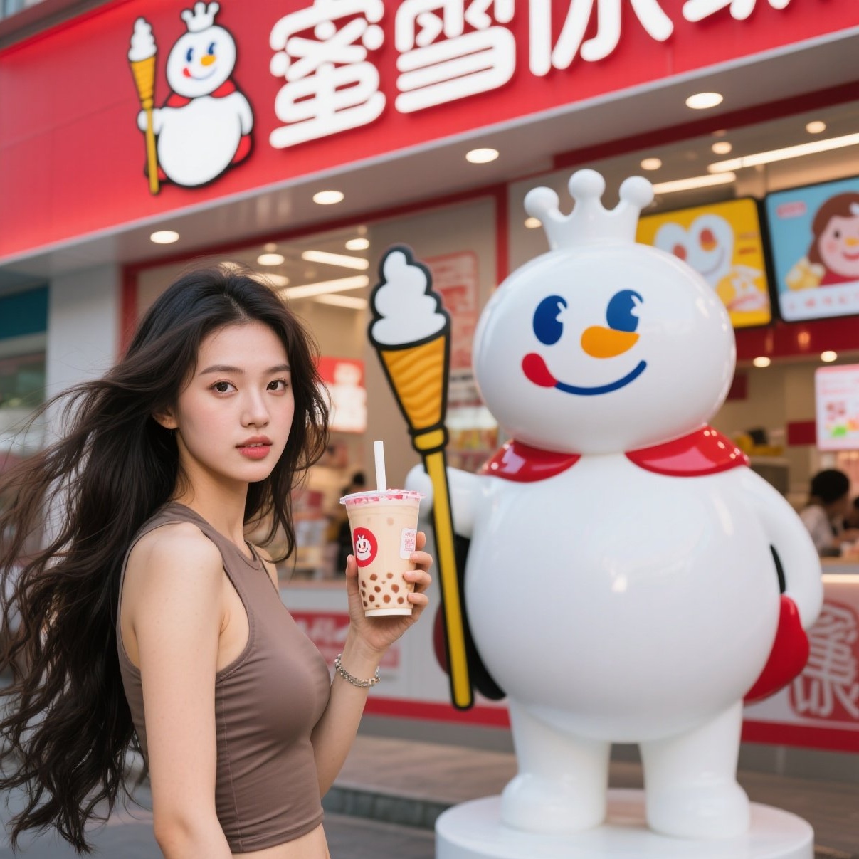 甜妹配蜜雪，这适配度你打几分？