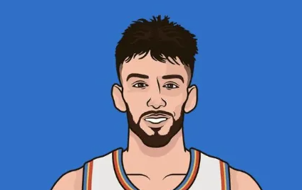 NBA常规赛，雷霆124-112战胜勇士。
本场比赛，切特-霍姆格伦出战30分钟