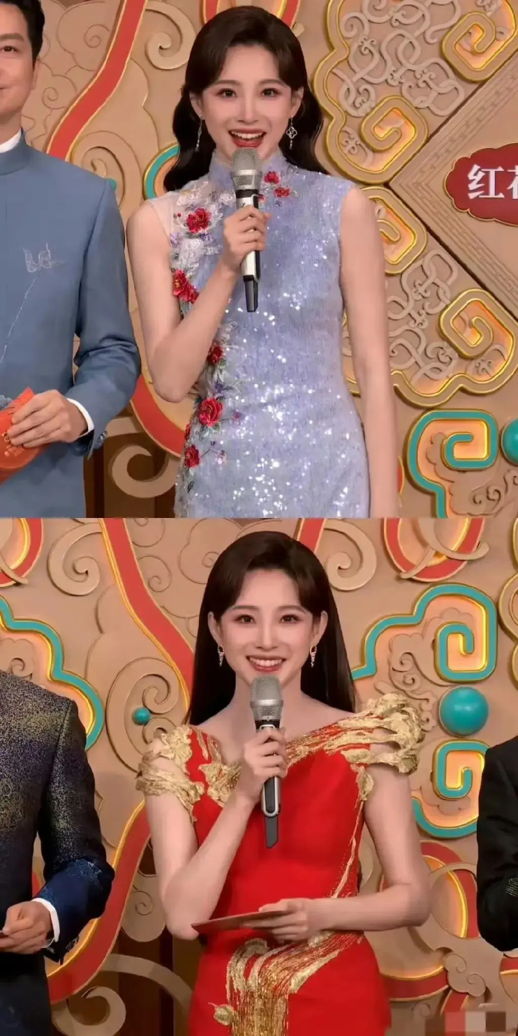 突然发现马凡舒好像从来没有一次站直过