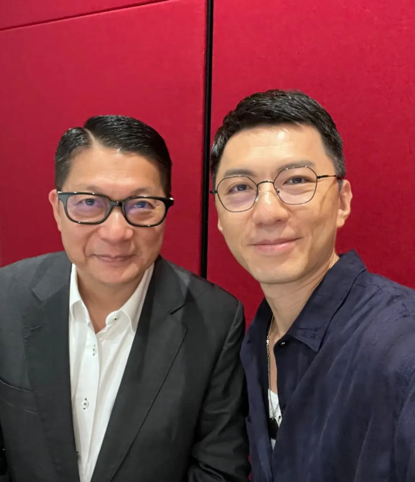 9月9日，香港保安局宴请几位TVB影视剧中的著名卧底，有《使徒行者》中天堂哥，k