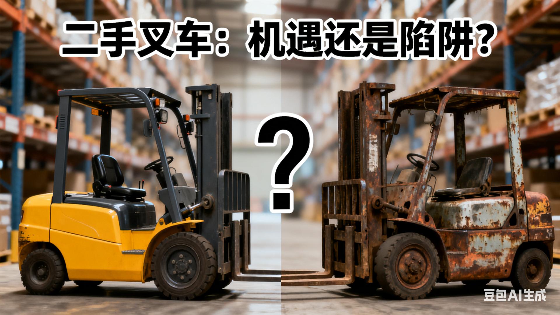 二手叉车：机遇还是陷阱？