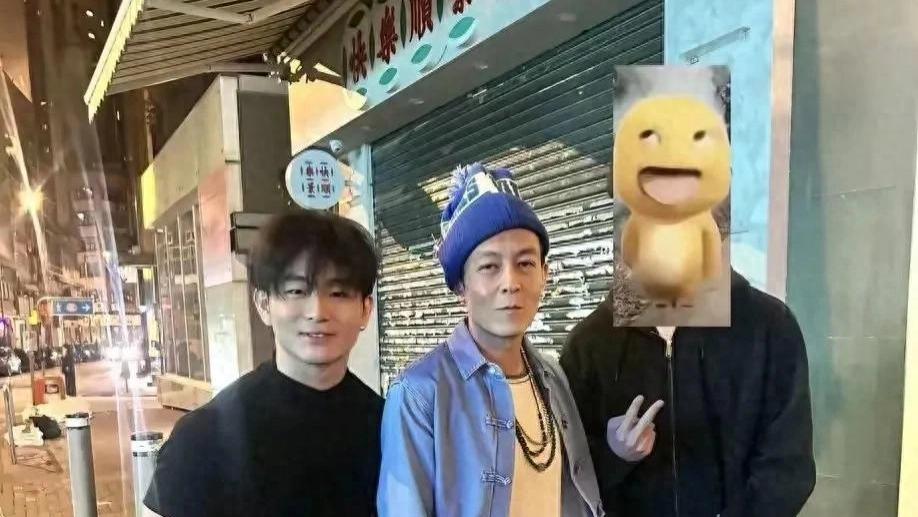 香港中环偶遇陈冠希