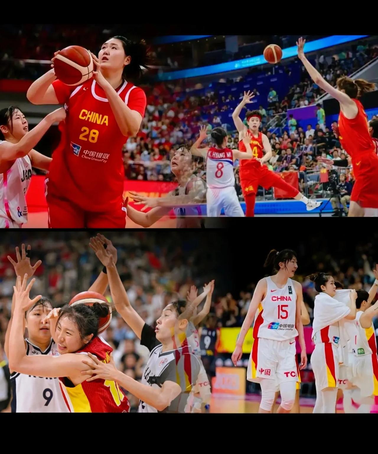 女篮亚洲杯小组赛已结束，中国女篮三战全胜，提前锁定半决赛资格，可能对阵日本女篮。
