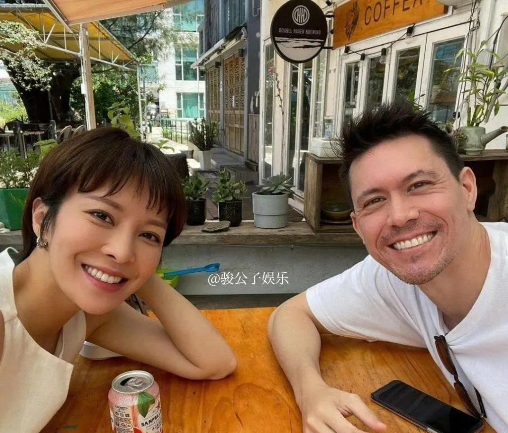 据港媒报道，TVB力捧的花旦张曦雯疑似与交往8年的加拿大混血男友Mark Bru