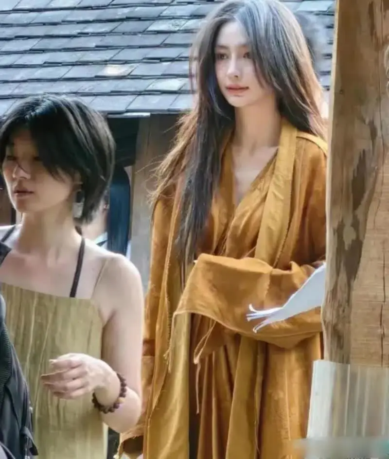 不化妆的杨颖，比化妆还美！