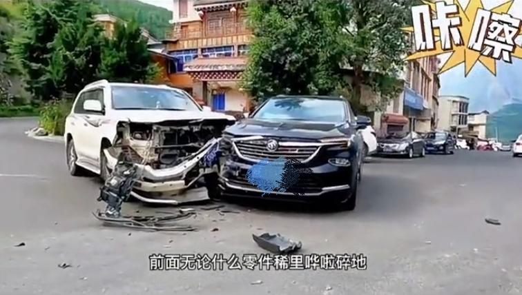 网上一段视频刷新了昂科旗的安全性：真硬