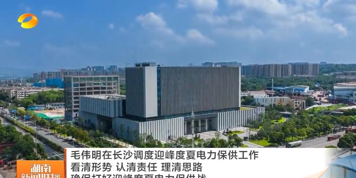 8月5日，湖南省领导来到国网长沙供电公司，调度迎峰度夏电力保供工作。#头号创作者