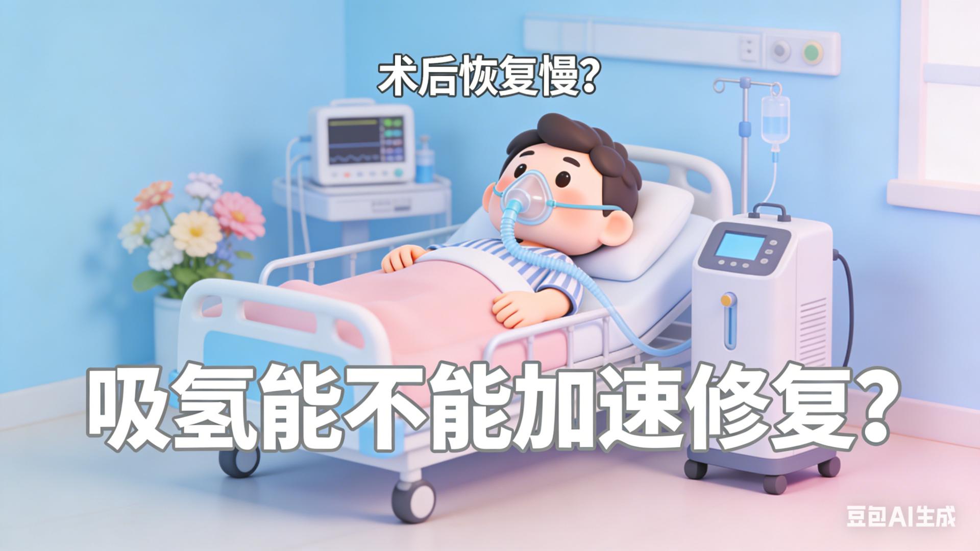 术后恢复慢？吸氢能不能加速修复？