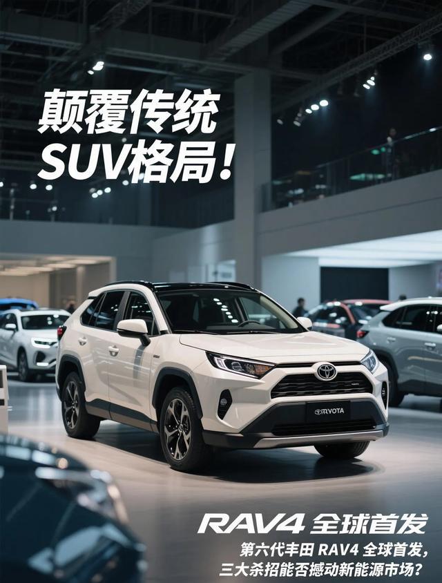 颠覆传统SUV格局！全新一代丰田RAV4全球首发
