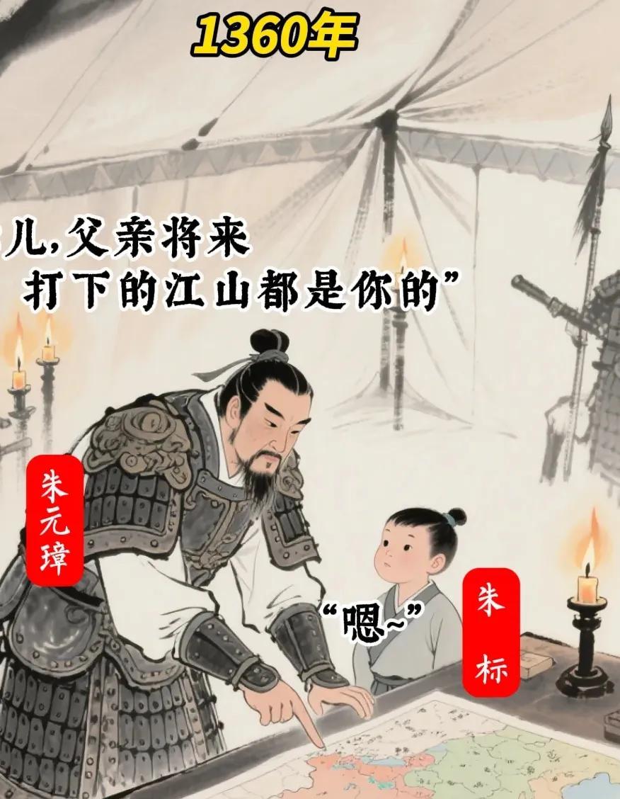 朱元璋与朱标的故事
朱元璋与朱标这对父子，是封建王朝中独特的存在。朱元璋出身微末