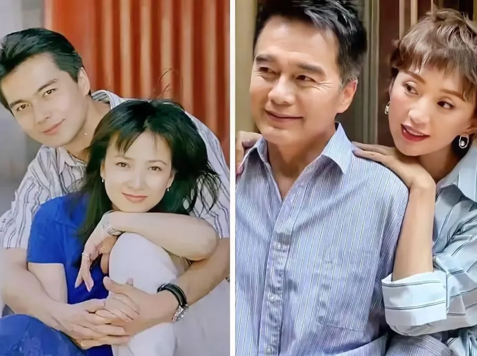 原来四婚三离的许亚军，
也是一个多情的男儿，
许亚军的第一段婚姻是和话剧演员黄建