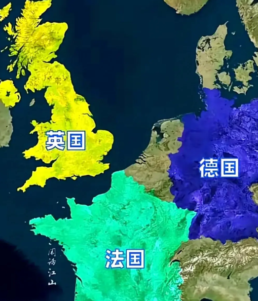一个有趣的现象，原来世界五大殖民国家，现在只有法国一家没有被殖民地反超。
号称“
