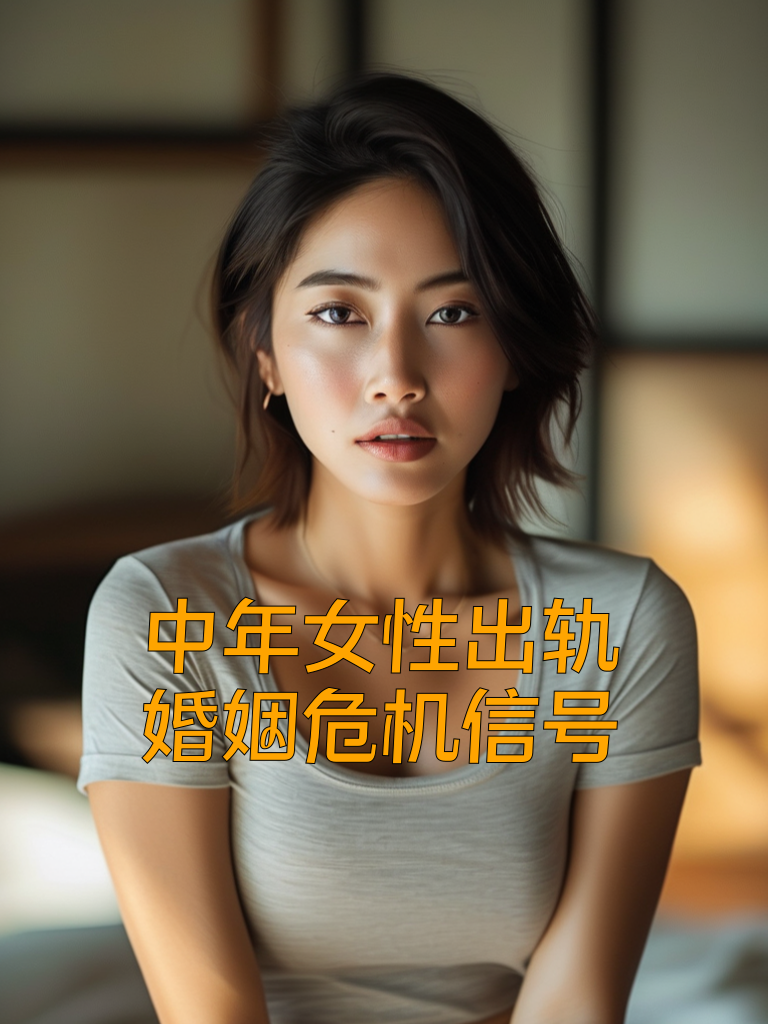 中年女性出轨，婚姻危机信号